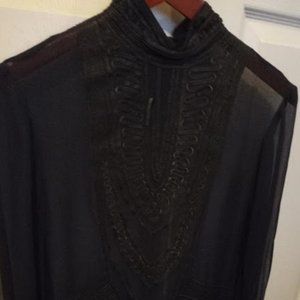 Antik Batik Embroidered Front Blouse